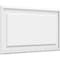 Ekena Millwork Legacy Raised Panel Decorative Wall Panel, 34"W x 18"H x 5/8"P WALP34X18X062LEG - alternate 1